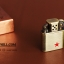 ไฟแชคทองเหลืองแท้ ZORRO Lighter รุ่น Z506 สีทองเหลืองรมดำดาวแดง คลาสสิค ของแท้ 100%
