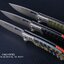 มีดพับcold steel รุ่น M1 NAVY ใบมีดทรง Drop Point 4 " ด้ามจับ G10 OEM (ด้ามสีดำ)