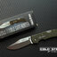 มีดพับนายพราน cold steel รุ่น DOUBLE SAFE HUNTER ใบมีด 8cr13 Mov ทรงโบวี ( AAA ) ด้ามเขียว