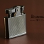 ไฟแชคทองเหลืองแท้ Honest Promise Luxury Lighter สีเงินรมดำ ลายเข็มทิศคลาสสิค ของแท้ 100%