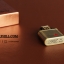 ไฟแชคทองเหลืองแท้ ZORRO Lighter รุ่น Z506 สีทองเหลืองรมดำดาวแดง คลาสสิค ของแท้ 100%