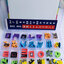 [สื่อการสอนภาษาเกาหลี] ตัวอักษรแม่เหล็กเกาหลี 한국어 알파벳 자석 Korean Alphabet Magnets