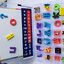 [สื่อการสอนภาษาเกาหลี] ตัวอักษรแม่เหล็กเกาหลี 한국어 알파벳 자석 Korean Alphabet Magnets