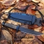 มีดโบวี่ SOG Bowie Knife ด้ามไม้บากลายสุดงาม พร้อมซองมีดพกพา
