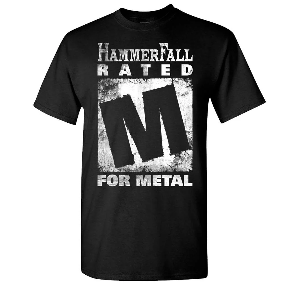🇺🇸[PREORDER] เสื้อวง HAMMERFALL T-SHIRT รวมลายสุดฮิต ลิขสิทธิ์แท้จาก USA